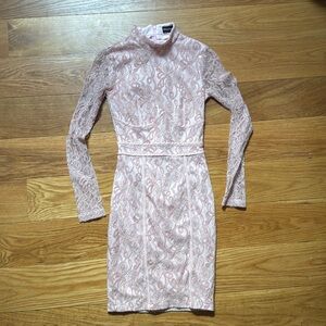 Pretty Little Thing Lace Corset-Look Dress